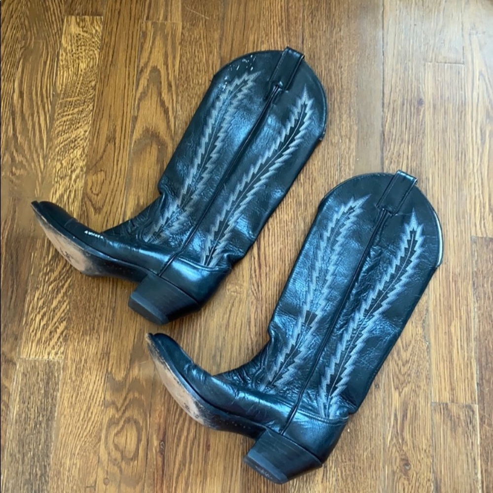 Larry Mahan Vintage Cowboy Boots
